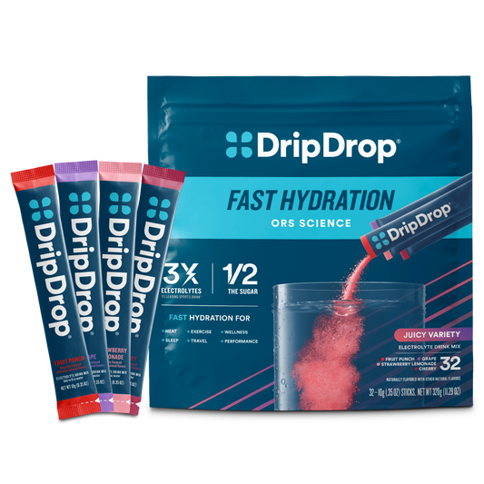 dripdrop-juicy-variety-pack-electrolyte-powder-8-oz-sticks-32-count-l3 Juicy_Variety_-_32ct_-_Transparent.png