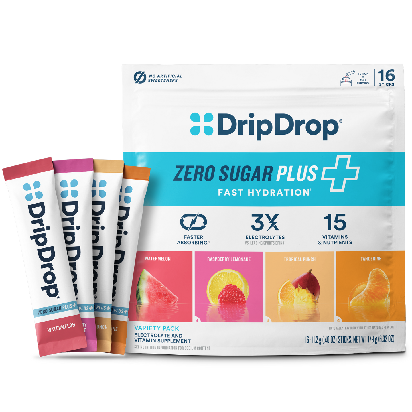 dripdrop-zero-sugar-plus-watermelon-tangerine-tropical-punch-raspberry-lemonade-16-oz-sticks-16-count-m3 Pouch_16ct_Front16ozSticks_VSPlus_Variety_A.png