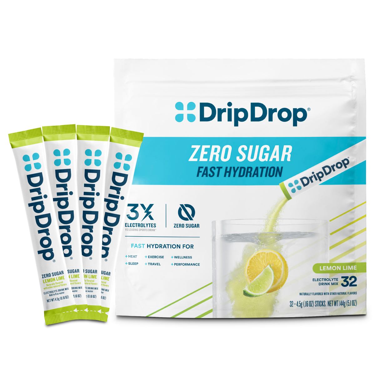 dripdrop-zero-sugar-lemon-lime-electrolyte-powder-8-oz-sticks-32-count-t6 Zero_Lemon_Lime_-_32ct_-_Transparent.png