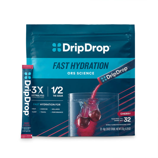 dripdrop-cherry-electrolyte-powder-8-oz-sticks-32-count-h3 eComm-OG-PDP_Hero_Cherry_1200x1200_2026_vFINAL.jpg